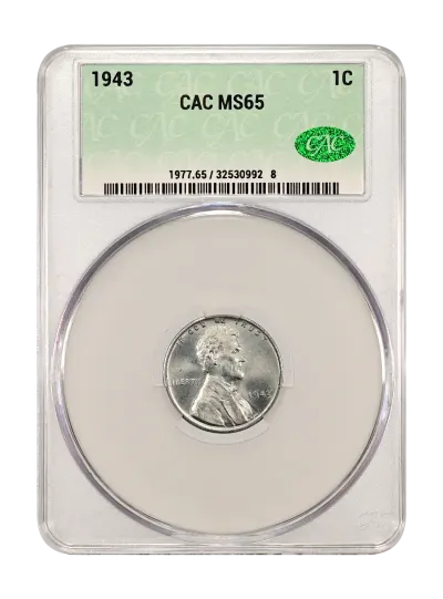 CAC Grading Coin Obverse