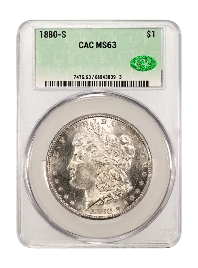 CAC Grading Coin Obverse
