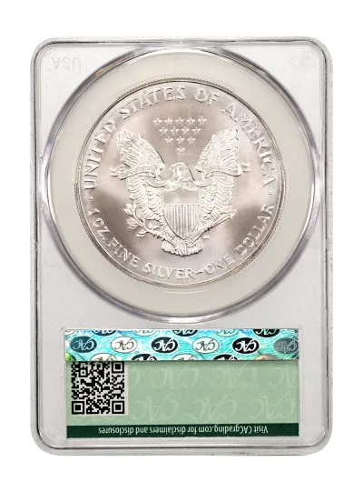 CAC Grading Coin Reverse