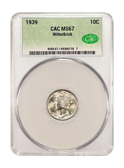 CAC Grading Coin Obverse