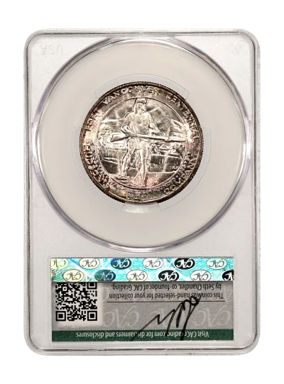 CAC Grading Coin Reverse