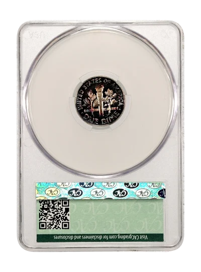 CAC Grading Coin Reverse