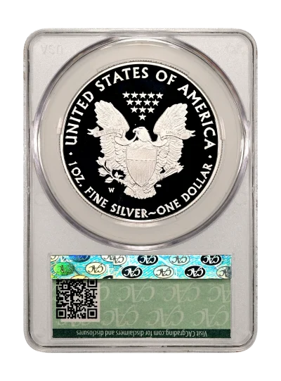 CAC Grading Coin Reverse