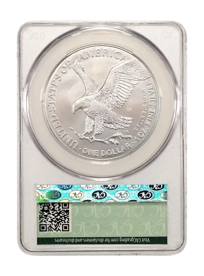 CAC Grading Coin Reverse