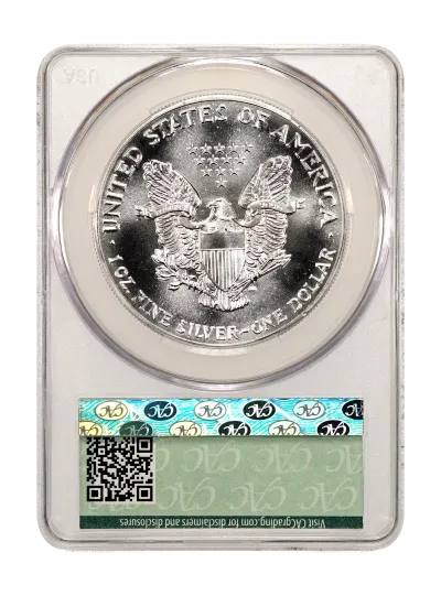CAC Grading Coin Reverse