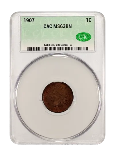 CAC Grading Coin Obverse