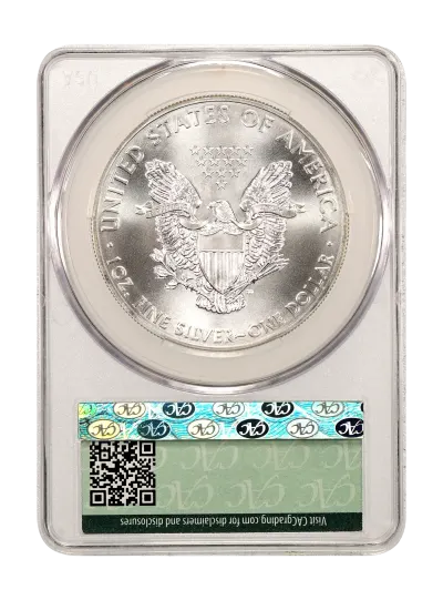 CAC Grading Coin Reverse