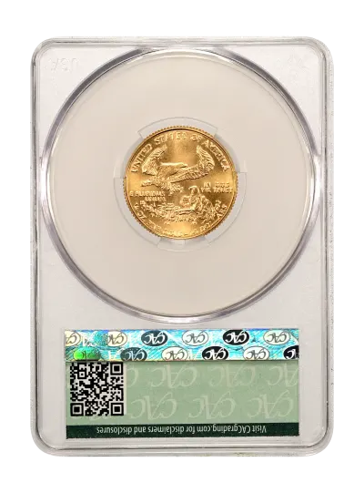 CAC Grading Coin Reverse