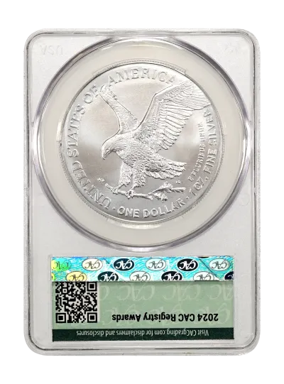 CAC Grading Coin Reverse