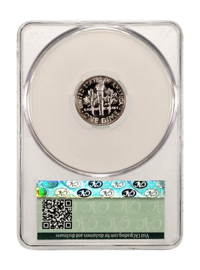 CAC Grading Coin Reverse