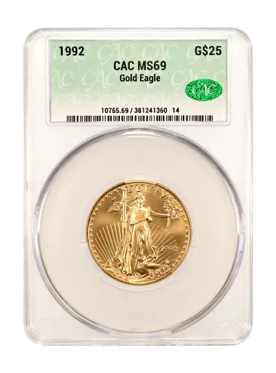 CAC Grading Coin Obverse