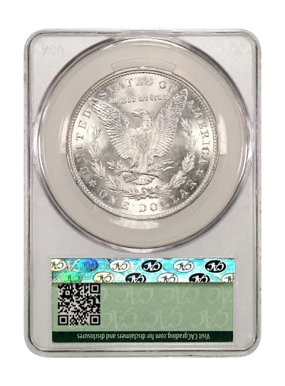 CAC Grading Coin Reverse