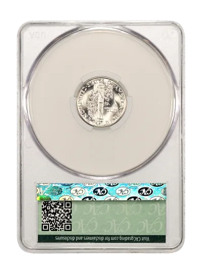 CAC Grading Coin Reverse