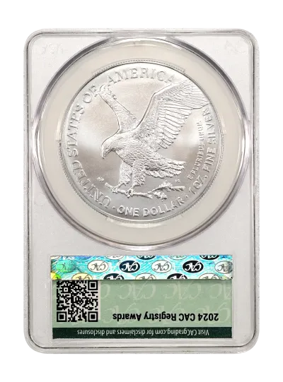 CAC Grading Coin Reverse