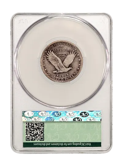 CAC Grading Coin Reverse