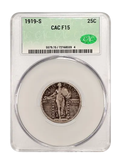 CAC Grading Coin Obverse