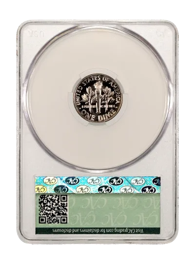 CAC Grading Coin Reverse