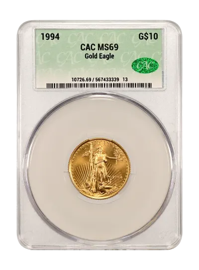 CAC Grading Coin Obverse