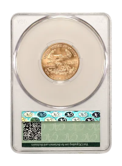 CAC Grading Coin Reverse