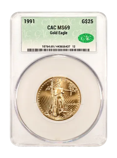 CAC Grading Coin Obverse