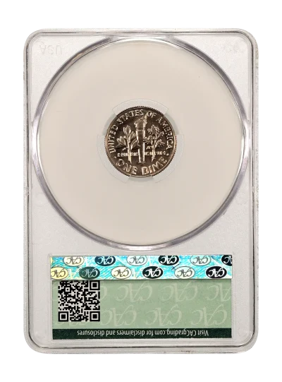 CAC Grading Coin Reverse