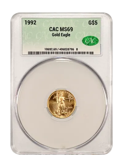 CAC Grading Coin Obverse