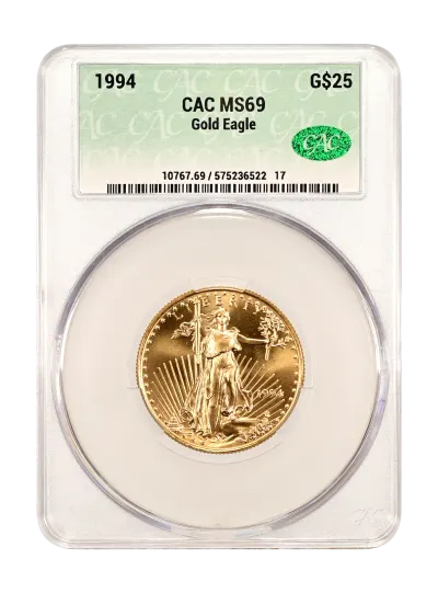 CAC Grading Coin Obverse