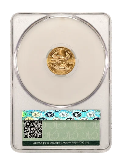 CAC Grading Coin Reverse