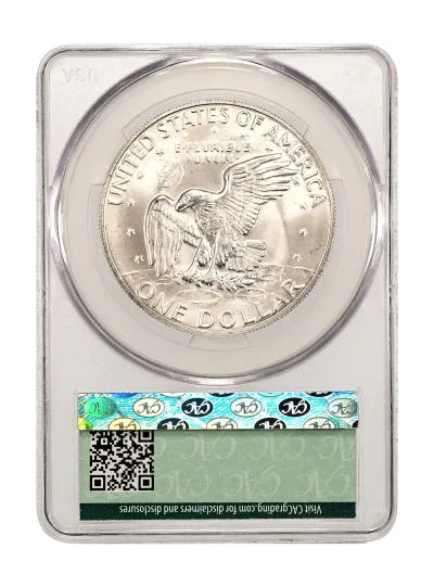 CAC Grading Coin Reverse