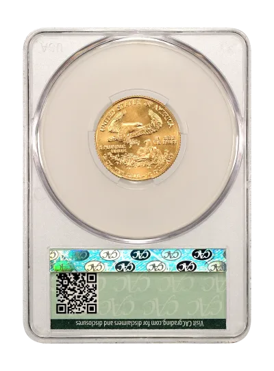 CAC Grading Coin Reverse