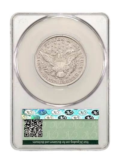 CAC Grading Coin Reverse