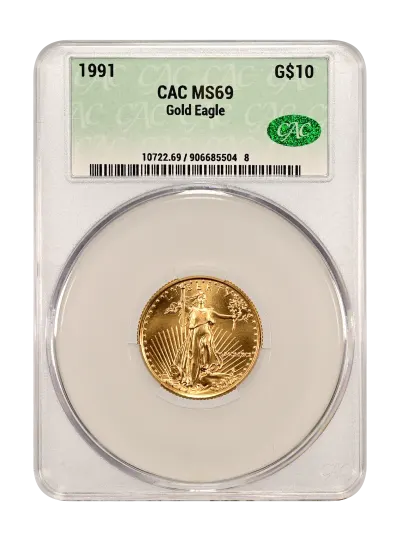 CAC Grading Coin Obverse