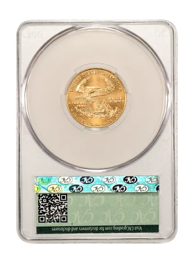 CAC Grading Coin Reverse