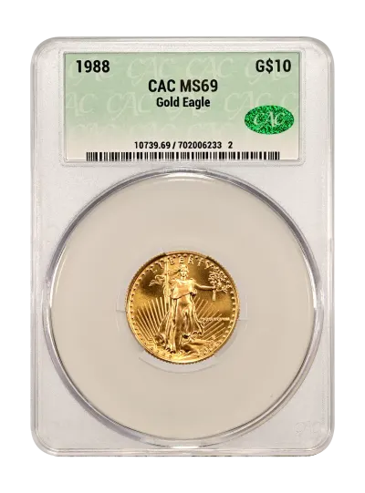 CAC Grading Coin Obverse