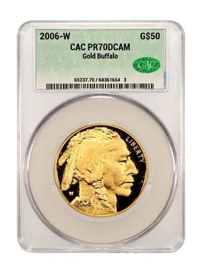 CAC Grading Coin Obverse