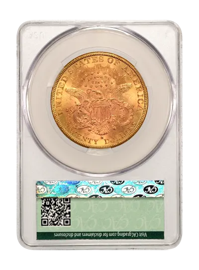 CAC Grading Coin Reverse