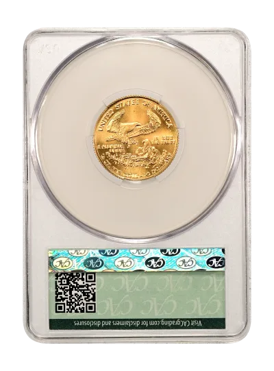 CAC Grading Coin Reverse