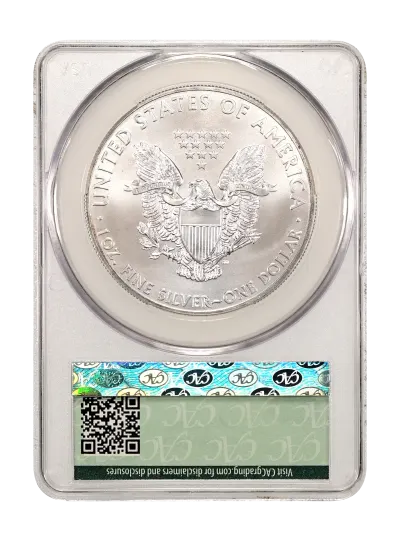 CAC Grading Coin Reverse