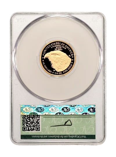 CAC Grading Coin Reverse