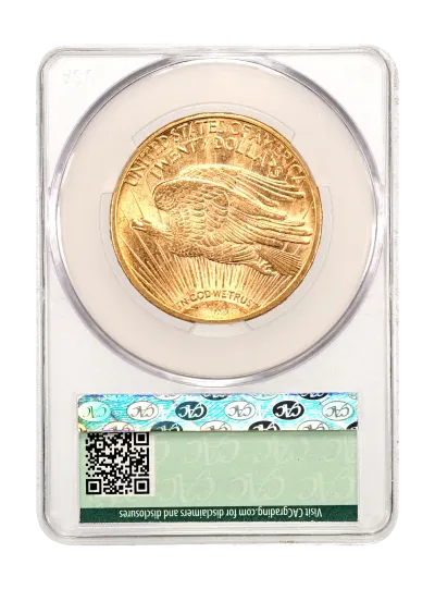 CAC Grading Coin Reverse