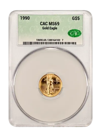 CAC Grading Coin Obverse