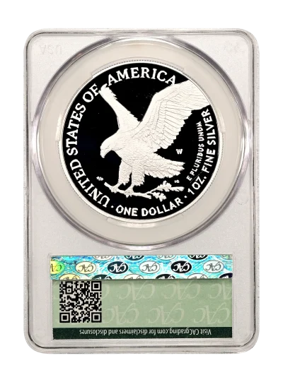 CAC Grading Coin Reverse