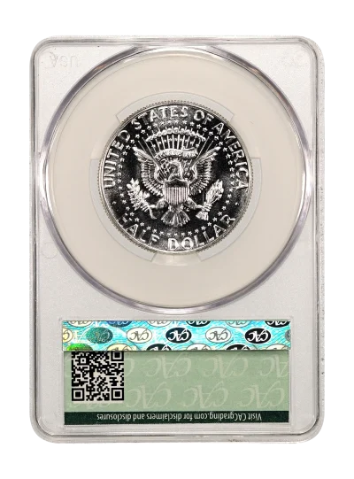 CAC Grading Coin Reverse