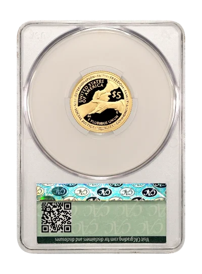 CAC Grading Coin Reverse