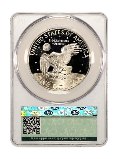 CAC Grading Coin Reverse