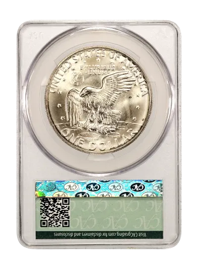 CAC Grading Coin Reverse