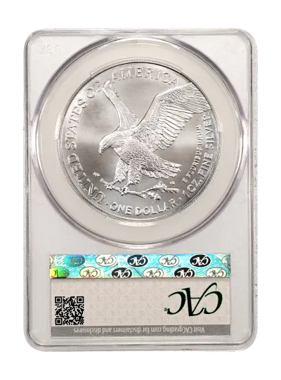 CAC Grading Coin Reverse
