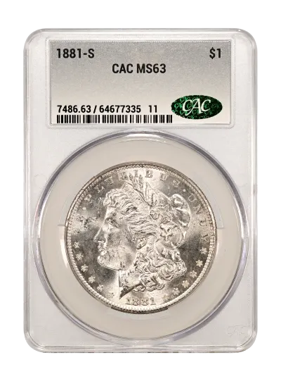 CAC Grading Coin Obverse