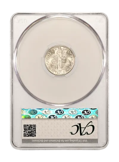 CAC Grading Coin Reverse