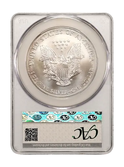 CAC Grading Coin Reverse